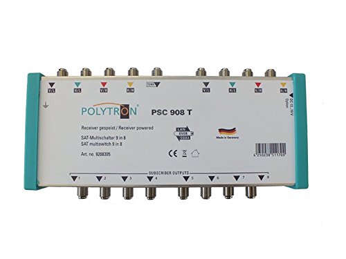 Preisvergleich Produktbild Polytron PSC 908 T Multischalter ohne Strom Receivergespeist