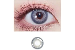 GÉNÉRIQUE BEAUTÉ DES ANGES (Gris romantique) Lentilles annuelles sans correction Sans prescription