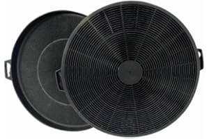 Amazinpure 2 X Filtres à charbon de bois Compatible avec Bomann KF 560 DREHFLEX AK01 hotte aspirante compatibles avec Baumatic S1 Jan Kolbe K600 K 600 hotte 210 x 32 mm