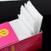 Malloom 325pcs Lint Free Nail Art Gel Polish Remover Cotton Pad Nail Wipe