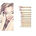15Pcs Pro Rose Gold Makeup Brushes Powder Foundation Blending Blusher Cosmetics Make Up Brush Set