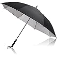 Style Homez Luxury Collection Extra Large Auto Open Single Canopy Golf Umbrella, Wind Proof Vent Canopy (150 cm | 60 inch)