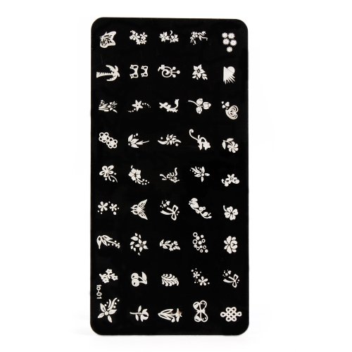 Davidsonne Hotsale SHANY Nail art Image Stamp Plates Polish Stamping Manicure Image To-1