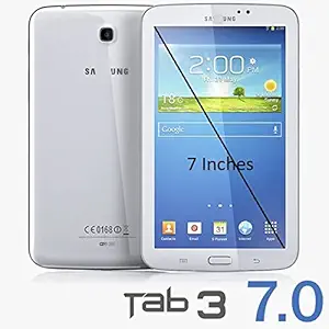 Slango Generic for Samsang Galaxy TAB 3 7 Inches Non-Working Dummy Toy for Kids (White Colour)