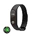 Price comparison product image M2 Fitness Tracker, iMusk Smart Band With Step Counter Heart Rate Monitor, Waterproof Smart Bluetooth Bracelet for Android and IOS phones (Black)