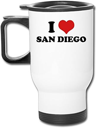 KARROW I Love San Diego Logo Tumblers Travel Mugs