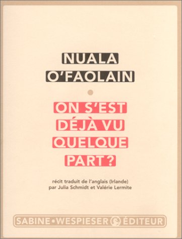 ON S'EST DEJA VU QUELQUE PART?