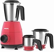 PHILIPS HL7505/02 500W Mixer Grinder, Red