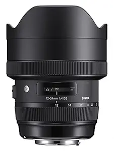 Sigma 12-24 mm f/4 DG HSM Art Lens for Nikon DSLR Cameras