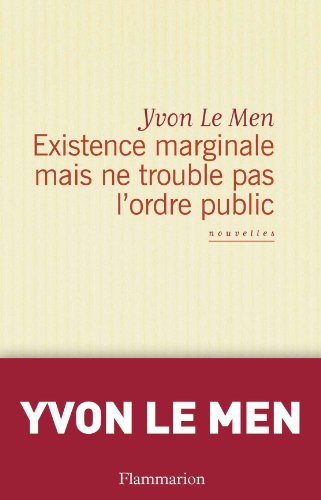 couverture de : Existence marginale mais ne trouble pas l'ordre public