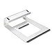 Produktbild Laptop-Ständer, KKmoon BUJIAN Ergonomisches Design Aluminium Schreibtisch Dock Halter Halterung Kühler Cooling Pad für MacBook Pro / Air / iPad / iPhone / Notebook / Tablet / PC / Smartphone