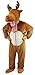 Produktbild Fancy Me Erwachsene Herren Damen Deluxe Rentier Maskottchen Weihnachten Tier Kostüm Kleid Outfit