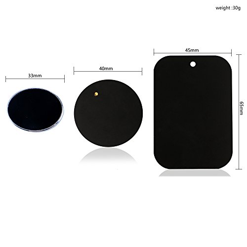 MoutikÂ® Supporto Smartphone Magnetico Adesivo Universale Auto Magnete Portable per iPhone7 / 7plus/ 6s/ iPhone 6 / 6 Plus/ 6s Plus / 5 / 5S / 5C / 4 / 4S, Samsung Galaxy S6 / S5 / S4