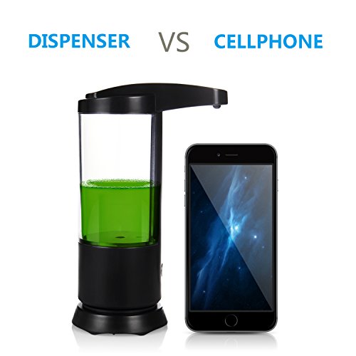 Lifewit Automatischer Seifenspender mit LED Dispaly Seifendosierer No Touch Flüssigseifenspender Infrarot Sensor für Küche und Bad 250ML - 7
