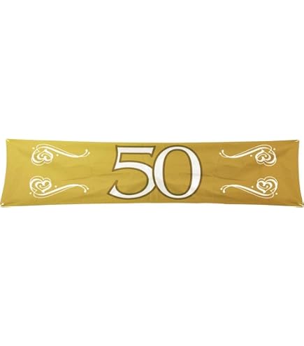 Decorazioni Per Il 50° Anniversario Di Matrimonio, Kit Di Arco Per Palloncini Dorati E Bianchi, Con Sfondo, Decorazione Per Torte, Palloncini In Lamina Per Saluti Al 50° Anniversario - 10