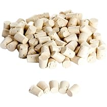 150 Stück Naturkorken - Spitzkorken 27mm Für Reagenzgläser