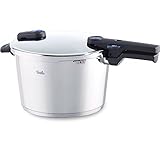 Fissler Schnellkochtopf Edelstahl vitaquick / 8 Liter Dampfkochtopf 26cm Durchmesser / Induktion, Gas, Ceran, Elektro - 600-700-08-000/0