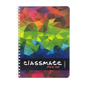 Classmate Premium 6 Subject Notebook - A4, Soft Cover, 300 Pages, Single Line