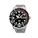 Seiko Herren Analog Quarz Uhr mit Edelstahl Armband SRPA07K1