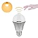 Produktbild BRIGENIUS Sensor Birne für Treppen Haustür Garten Garage Kellerabgang (Warmweiß Sportsensor, E27 5W)