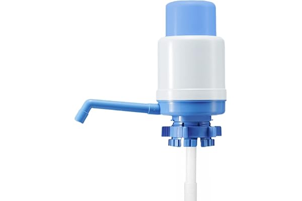 Regalitos TV Distributeur d’eau avec pompe universelle pour bouteille ou bidon 5 L 8 L 10 L 2,5 L anti-gouttes adaptable manuel