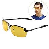 Sedeta Nachtsichtbrille Anti-Glare Nachtsicht-Brillen für den Antrieb