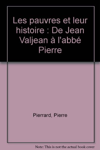 couverture de : Les Pauvres et leur histoire