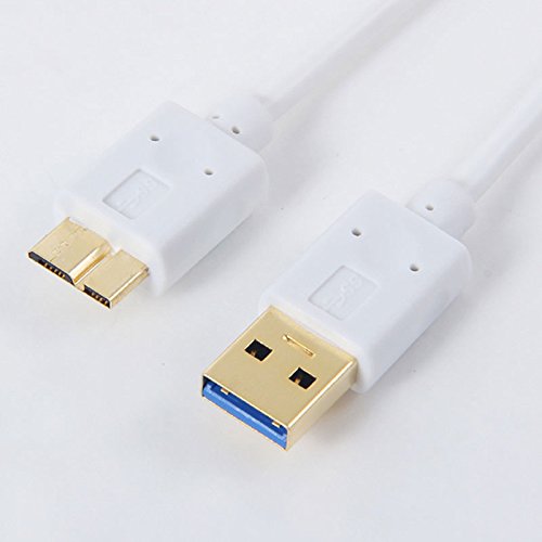 Hrph Daten Sync & Ladekabel Ultra Slim 0.3M / 0.6M / 1M USB 3.0 Superspeed für Samsung Galaxy S5 Hinweis 3 N9000 N9002 N9005 - 3