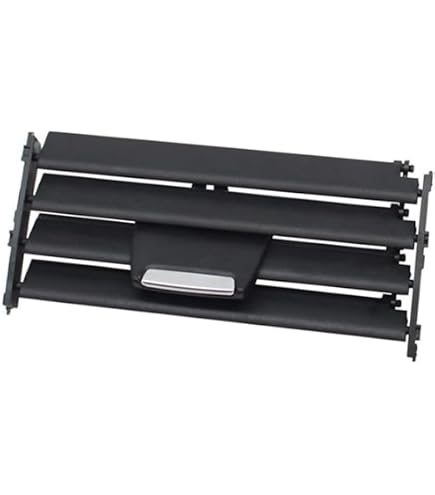 Grilles D'aération Centrale Pour Renault Thalia I Et Clio II – Lot De 2 Pièces – En ABS Noir – Remplacement Direct - 6