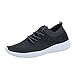 Produktbild WINWINTOM Laufschuhe Turnschuhe Straßenlaufschuhe Sneaker mit Damen Herren Sportschuhe, Männer Mode Solide Mesh Nähen Kreuz Gebunden Flache Gymnastikschuhe Casual Laufschuhe