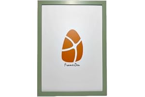 BLINKZ DECORATIONS Rainbow 20 Colours Range Modern Thin Picture Photo Poster Frame Decor A2 A3 A4 A5 Sizes (Lime Green, A3)