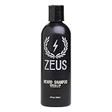 Zeus Beard Shampoo and Wash for Men - Verbena Lime Scent - 8oz - Beard Wash with Natural Ingredients