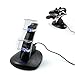 Produktbild CHINFAI PS4 Controller Ladegerät Dock Station, Dual-USB-Schnelllade-Stand-Kit mit LED-Anzeige für Sony Playstation 4/PS4/PS4 Pro/PS4 Slim Gaming Controller,Schwarz