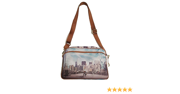 Borsa Donna Y NOT a Tracolla YES-310 New York Streets a sconto