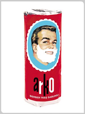 arko shaving Soap with shaving cream