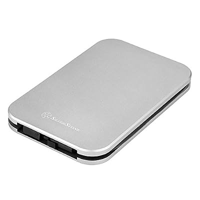 Silverstone SST-MMS02C Boîtier pour disque dur externe 2.5" USB 3.1 Anthracite