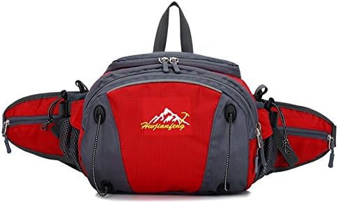 Hollwald Crossbody Rope Triangle Pack Rucksack for Hiking or Multipurpose Daypacks or Waterproof Backpacks Sling Backpack, MALEDEN Water Resistant Outdoor Shoulder Chest Pack Unbalance Crossbody Bag for Women Men Girls Boys Travel Daypack (Red)