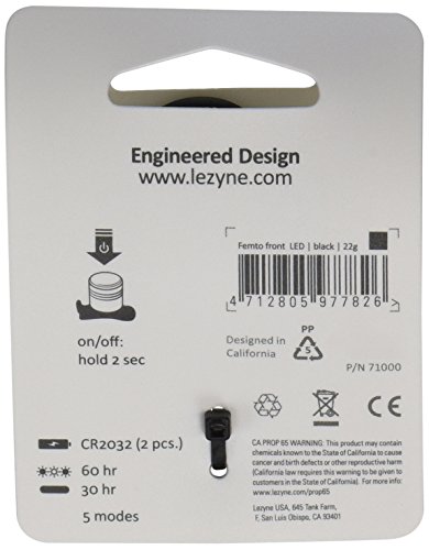 Lezyne Lampe Frontlicht CNC Femto Drive Beleuchtung - 2