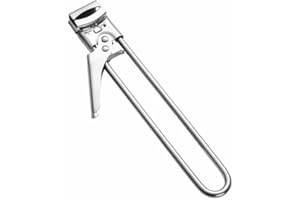 JOCXZI Edelstahl-Dosenöffner - 1Pcs Deckelöffner Edelstahl, Verstellbare Öffnungshilfe, Multifunktions Dosenöffner, Deckelöffner Senioren, Rutschfestes Design Flaschenöffner