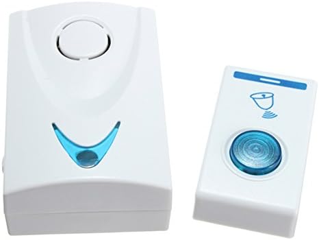 QGSTAR Model 504D Portable Wireless Remote Doorbell With 32 Songs Alarms Easy Install