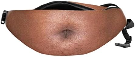 Newcomdiji Dad Bag Unisex Belly Fanny Packs Bumbag Adjustable Belt Waist Hip Traveling Sport Bags The Bobby (C)