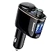 Produktbild Cyond Bluetooth FM Transmitter KFZ Auto Radio Adapter mit Dual USB Ladegerät 3.4A Auto-Ladegeräte für MP3-Player Unterstützt A2DP für iPhone X/XR/XS/Galaxy S10/S9/S8 Smartphone usw