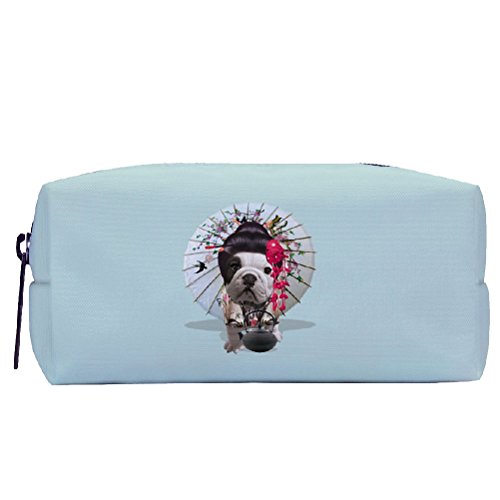 Preisvergleich Produktbild Federmäppchen, dreieckig, Teo Jasmin – mokkafarben Liebeskugeln