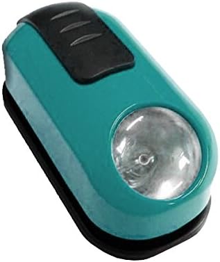 Set of 6 Bright LED Stick &amp; Click Tap Wall Work Garage Home Mini Electric Light (Green)