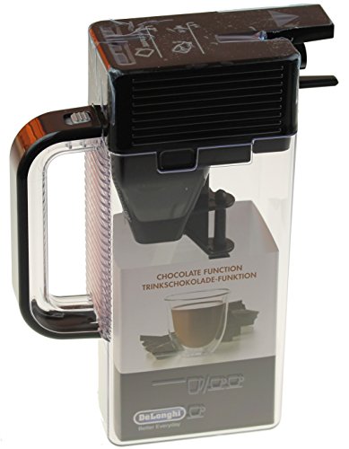 examen Delonghi 7313223741 Réservoir à lait, Mousseur à Lait, Cacao Récipient pour machines à café