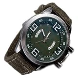 Fenkoo Herren Armbanduhr Quartz Stoff Band Schwarz / Blau / Braun / Grün / Grau Marke-