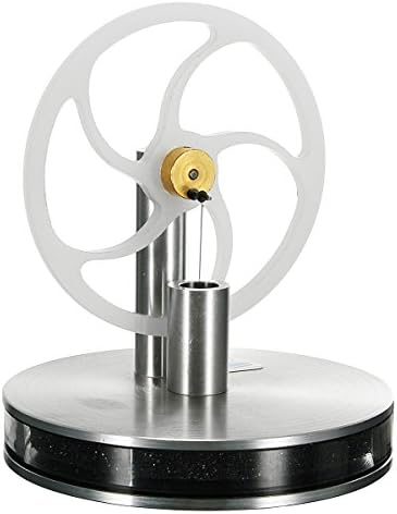 Stirling Engine,Magnetron low temperature Magnetron Mini Motor Steam Heat Education Toy DIY Kits with Gift Box