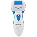Quimat Pedicure Hard Skin Remover Rechargeable Foot File Electric Callus Remover Foot Care Tool with 1 Free Roller to Gently and Instantly Removes Hard Cracked Dead Skin for Smooth Feet Fast (Blue)