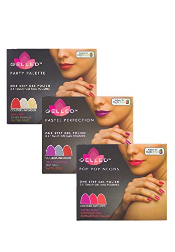 GELLED Polishes - 3 Pack (Pop Pop Neons)