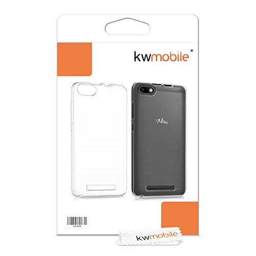kwmobile HÃ¼lle fÃ¼r Wiko Lenny 3 - TPU Silikon Backcover Case Handy SchutzhÃ¼lle - Cover klar Transparent